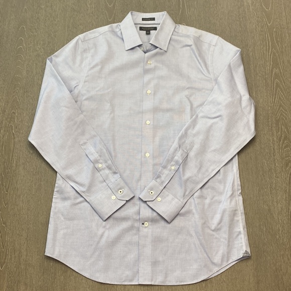 Banana Republic Button Down Non-Iron Men Shirt - M (Pre-Owned) - Picture 1 of 8